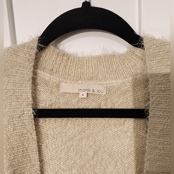 Monk & Lou fuzzy cardigan - Picture 2 of 5